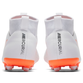 Zapatillas de fútbol Nike Mercurial Superfly 6 Academy Mg Jr AH7337 107 multicolor blanco 4