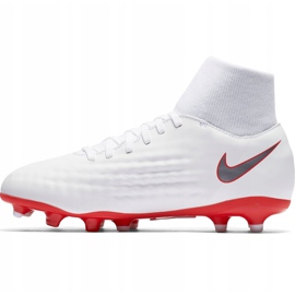 Zapatillas de fútbol Nike Magista Obra 2 Academy Df Fg Jr AH7313 107 multicolor blanco 2