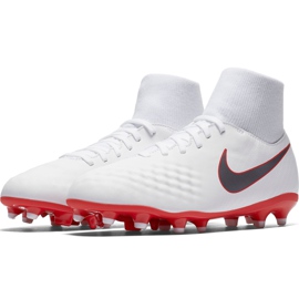 Zapatillas de fútbol Nike Magista Obra 2 Academy Df Fg Jr AH7313 107 multicolor blanco 3