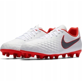 Botas de fútbol Nike Magista Obra 2 Club Fg Jr AH7314 107 blanco blanco 3