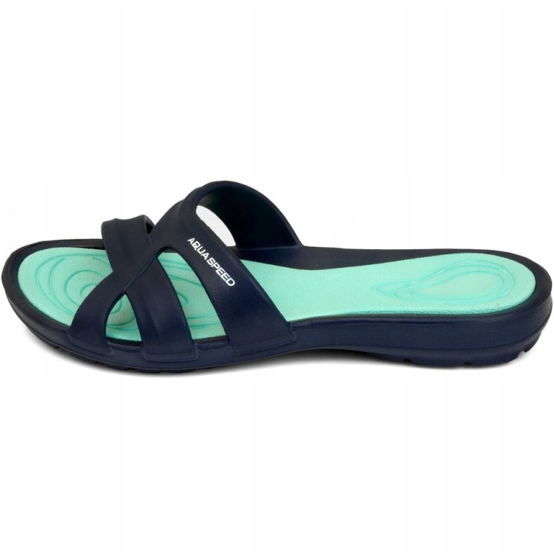 Chanclas de piscina para mujer aqua-speed Panamá col.10 azul marino 1