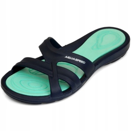 Chanclas de piscina para mujer aqua-speed Panamá col.10 azul marino 3