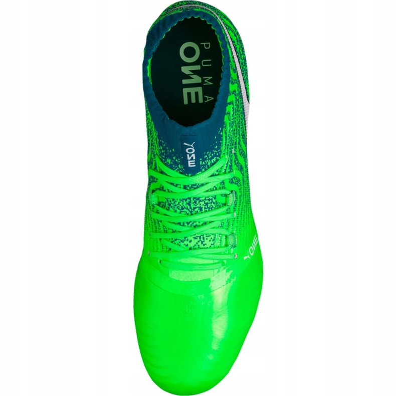 Botas de fútbol Puma One 18.1 Fg Green Gecko 104527 06 verde 1
