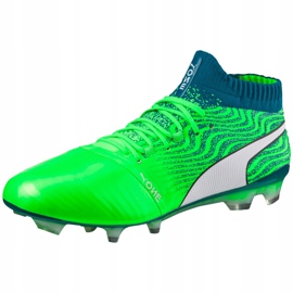 Botas de fútbol Puma One 18.1 Fg Green Gecko 104527 06 verde 2