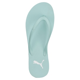 Pantuflas de mujer Puma First Flip Wns Island Paradise 360255 12 verde 4