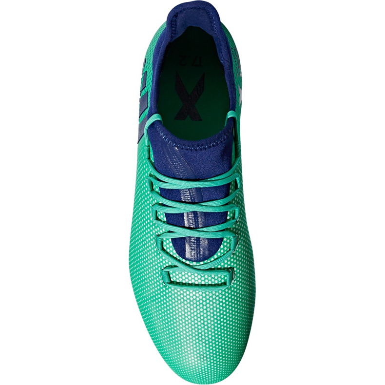 Botas de fútbol adidas X 17.2 Fg CP9189 multicolor verde 1