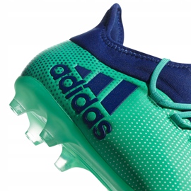 Botas de fútbol adidas X 17.2 Fg CP9189 multicolor verde 4