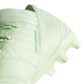 Botas de fútbol adidas Nemeziz 17.2 Fg CP8973 verde verde 4
