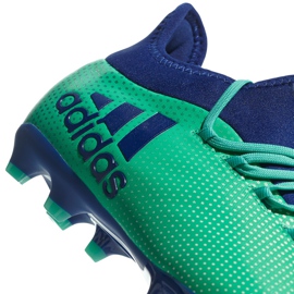 Botas de fútbol adidas X 17.1 Fg Jr CP8980 multicolor azul 5