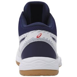 Zapatillas de voleibol Asics Gel-Task Mt B753Y 0133 para mujer blanco 4