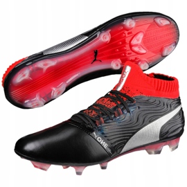 Botas de fútbol Puma One 18.1 Fg 104527 01 negro 2