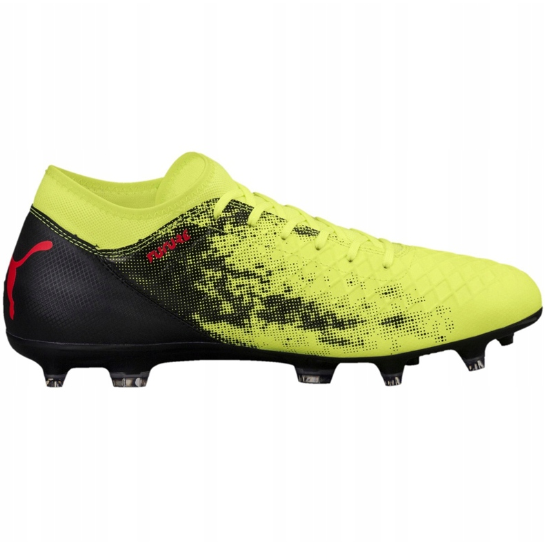 Zapatos de fútbol Puma Future 18.4 Fg Ag amarillo-negro 104344 01 1