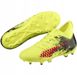 Botas de fútbol Puma Future 18.3 Fg Ag Jr 104332 01 multicolor verde 4