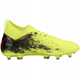Zapatillas de fútbol Puma Future 18.3 Fg Ag Fizzy amarillo-negro 104328 01 verde verde 1
