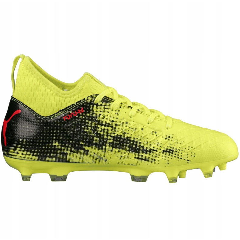 Botas de fútbol Puma Future 18.3 Fg Ag Jr 104332 01 multicolor verde 1