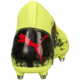 Zapatillas de fútbol Puma Future 18.3 Fg Ag Fizzy amarillo-negro 104328 01 verde verde 4