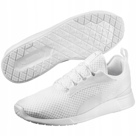 Zapatillas de hombre Puma St Trainer Evo V2 363742 02 blanco 1