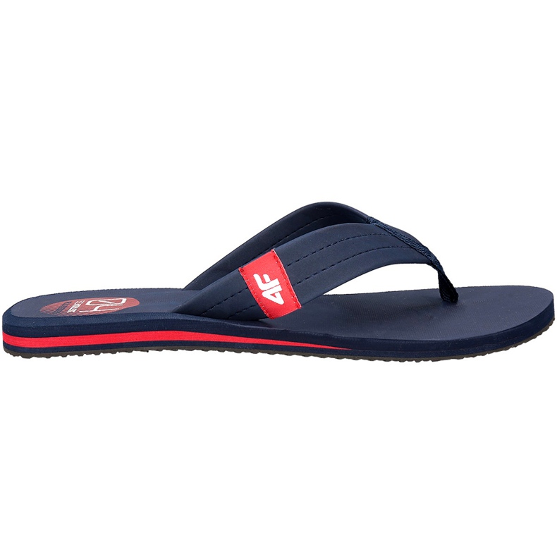 Pantuflas 4F H4L18 KLM002 azul marino oscuro 2