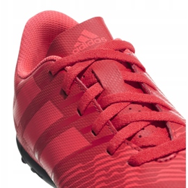 Botas de fútbol adidas Nemeziz Tango 17.4 Tf Jr CP9215 multicolor rojo 4