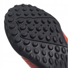 Botas de fútbol adidas Nemeziz Tango 17.4 Tf Jr CP9215 multicolor rojo 5