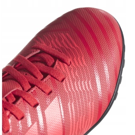 Botas de fútbol adidas Nemeziz Tango 17.4 Tf Jr CP9215 multicolor rojo 3