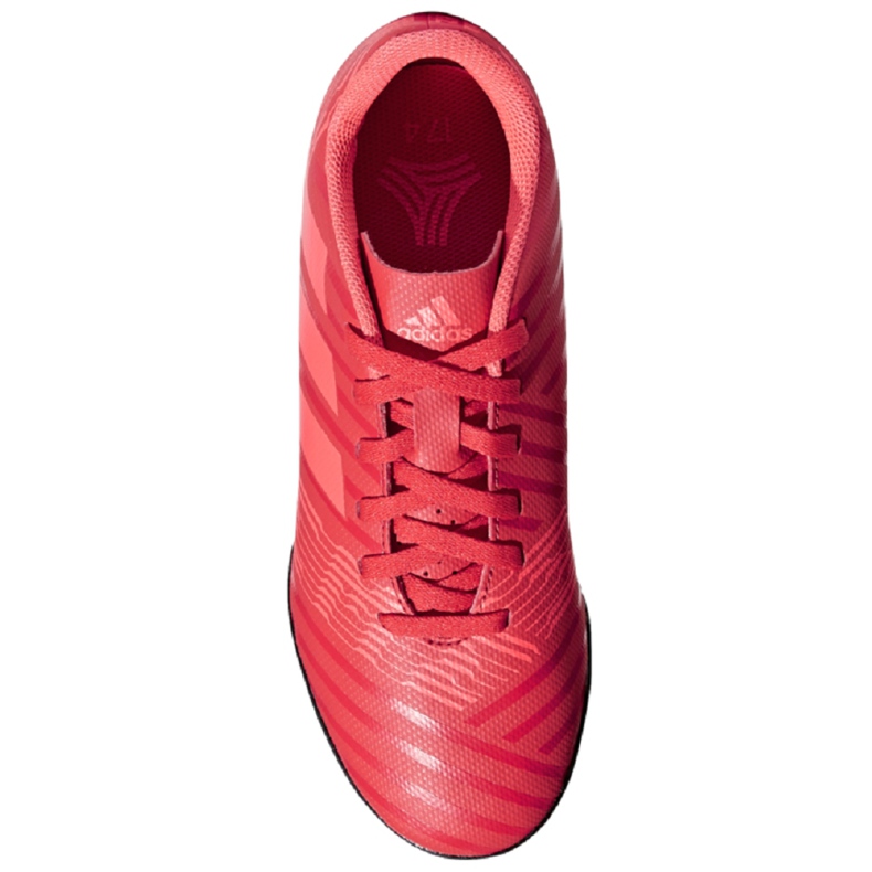Botas de fútbol adidas Nemeziz Tango 17.4 Tf Jr CP9215 multicolor rojo 1