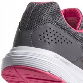 Zapatillas de mujer adidas Galaxy 4 W CP8837 rosado gris 4