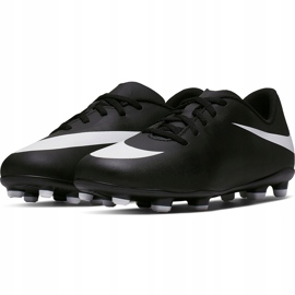 Zapatillas de fútbol Nike Bravata Ii Fg Jr 844442001 multicolor negro 3