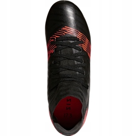 Botas de fútbol adidas Nemeziz 17.3 Fg Jr CP9165 negro negro 2