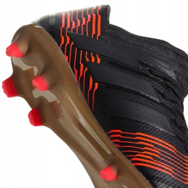 Botas de fútbol adidas Nemeziz 17.3 Fg Jr CP9165 negro negro 4