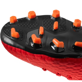 Botas de fútbol Nike Hypervenom X Phelon Iii Fg Jr 852595616 rojo 5
