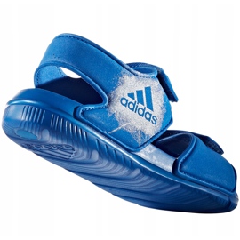 Sandalias para niños Adidas Alta Swim C BA9289 azul 3