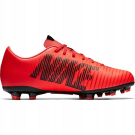 Zapatillas de fútbol Nike Mercurial Victory Vi Fg Jr 831945616 naranja rojo 2