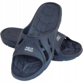 Pantuflas Aqua-Speed ​​Alabama color azul marino 10 1