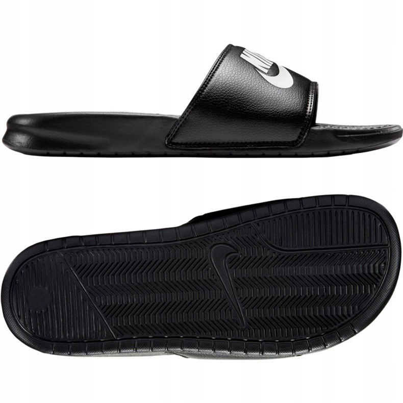 Chanclas Nike Benassi Jdi 343880090 para hombre negro 1