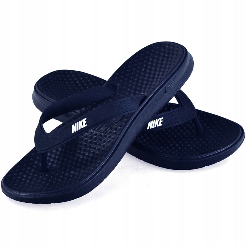 Tanga Nike Solay 882690400 Slide azul marino 1