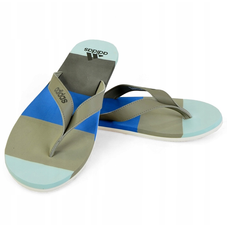 Zapatillas Adidas Eezay Striped BA8809 azul gris 1