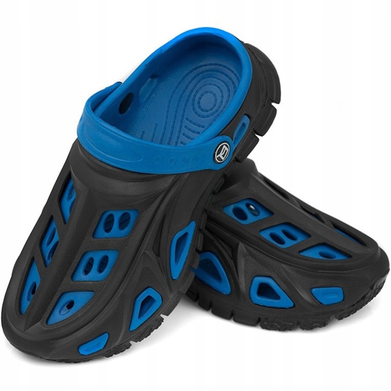 Pantuflas para niño Aqua-Speed ​​Miami negro azul marino 01 1