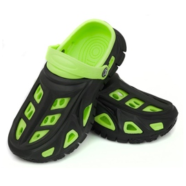 Zapatillas de niños Aqua-Speed ​​Miami negras y verdes 38 negro 1