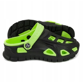 Zapatillas de niños Aqua-Speed ​​Miami negras y verdes 38 negro 2