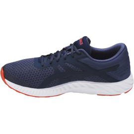 Zapatillas de running de hombre Asics Fuzex Lyte 2 T719N 5050 azul marino 1