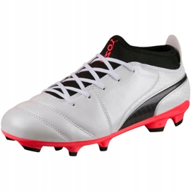 Botas de fútbol Puma One 17.3 Fg Jr 104442 01 blanco 2
