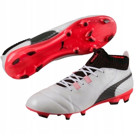 Botas de fútbol Puma One 17.1 Fg 104062 01 blanco 4