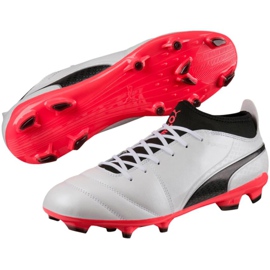 Botas de fútbol Puma One 17.3 Fg 104074 01 negro blanco 3