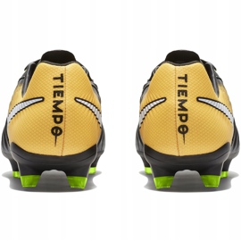 Zapatos de fútbol Nike Tiempo Ligera Iv Fg Jr 897725008 negro 4
