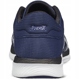 Zapatillas de running de hombre Asics Fuze X Rush T718N-4993 azul marino 3