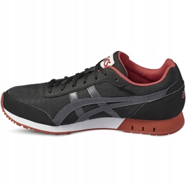 Zapatillas de hombre Asics Curreo HN537-9095 negro rojo 1