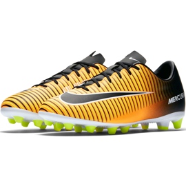Calzado de fútbol Nike Mercurial Victory Vi Ag Pro Jr 831944801 naranja 3
