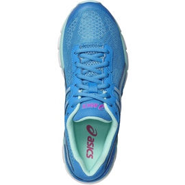 Zapatillas de running de mujer Asics Gel Impression 9 T6F6N-4367 azul verde 2