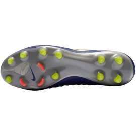 Zapatos de fútbol Nike Magista Opus Ii Fg 843813409 azul marino 4